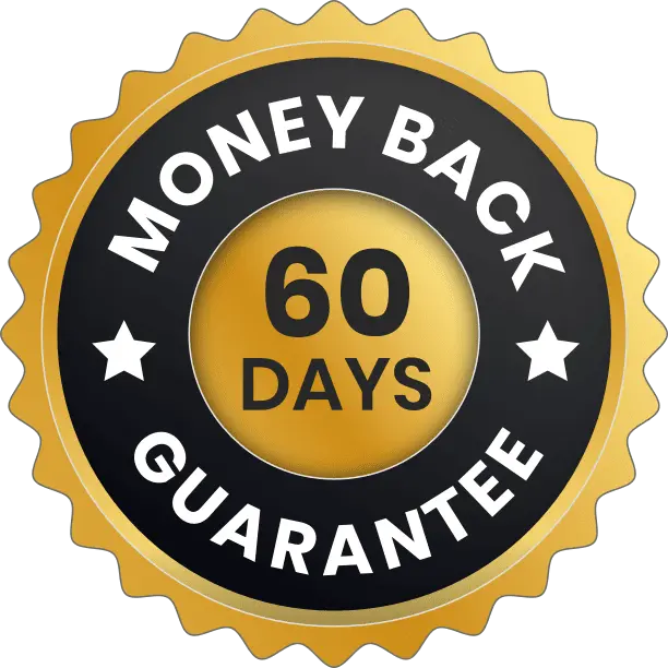 Gold Align  60-Day Money-Back Guarantee Badge – Risk-Free Purchase